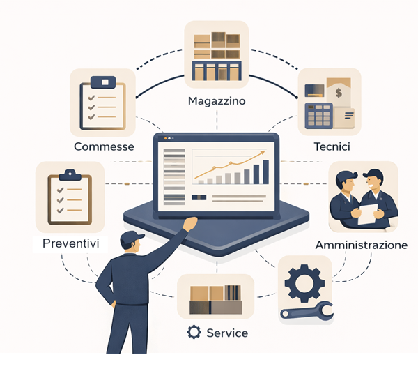 un unico sistema integrato